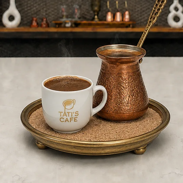 Turkish sand coffee