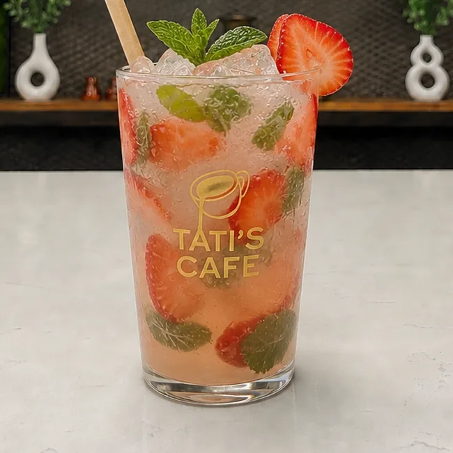 Strawberry Mint Lemonade